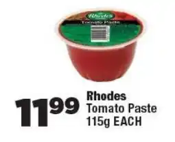 OK Foods Rhodes Tomato Paste offer