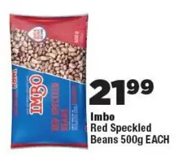 OK Foods Imbo Red Speckled Beans offer