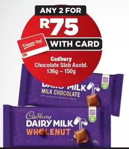 OK Foods Cadbury Chocolate Slab offer