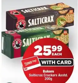OK Foods Bakers Salticrax Crackers offer
