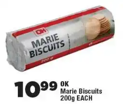 OK Foods OK Marie Biscuits offer
