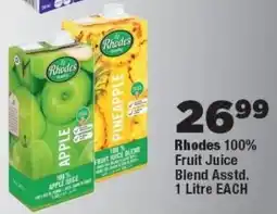 OK Foods Rhodes 100% Fruit Juice Blend offer