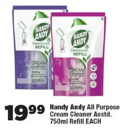 OK Foods Handy Andy All Purpose Cream Cleaner Refill offer