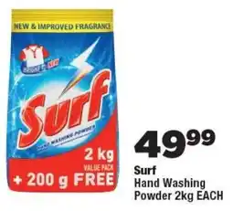 OK Foods Surf Hand Washing Powder offer