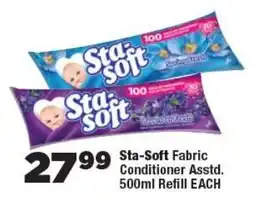 OK Foods Sta-Soft Fabric Conditioner Refill offer