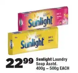 OK Foods Sunlight Laundry Soap offer