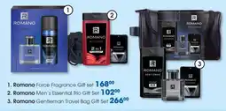 Clicks Romano Gentleman Travel Bag Gift Set offer
