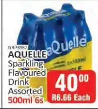 KitKat Cash and Carry AQUELLE Sparkling Flavoured Drink Assorted offer