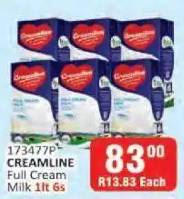 KitKat Cash and Carry CREAMLINE Full Cream Milk 1lt 6s offer