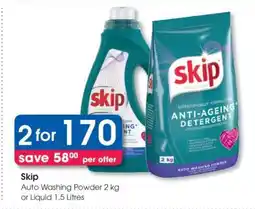Clicks Skip offer