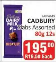 KitKat Cash and Carry Cadbury Slabs Assorted offer