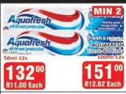KitKat Cash and Carry Aquafresh All-in-One Protection 50ml 12s offer