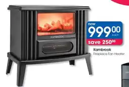 Clicks Kambrook Fireplace Fan Heater offer