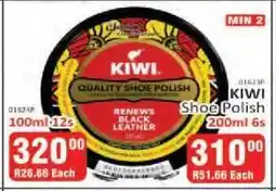 KitKat Cash and Carry KIWI SHOE POLISH offer