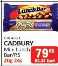 KitKat Cash and Carry CADBURY Mini Lunch Bar/PS offer
