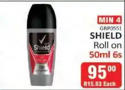 KitKat Cash and Carry SHIELD Roll on 50ml 6s offer