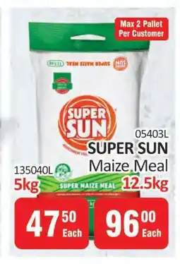 KitKat Cash and Carry SUPER SUN Maize Meal 5kg offer