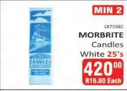 KitKat Cash and Carry MORBRITE Candles White 25's offer