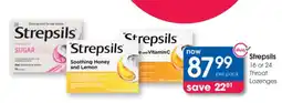 Clicks STREPSILS offer