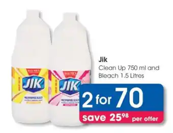Clicks Jik offer