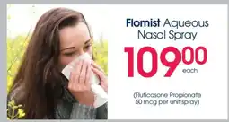 Clicks Flomist Aqueous Nasal Spray offer