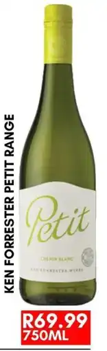 Prestons Ken forrester petit range offer