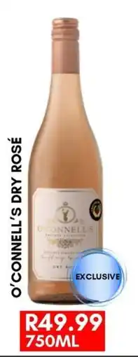 Prestons O'connell's dry rosé offer