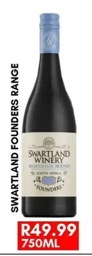 Prestons Swartland founders range offer