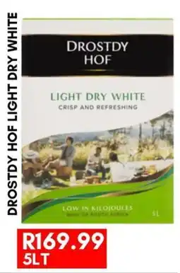 Prestons Drostdy hof light dry white offer