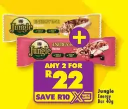 Shoprite Jungle Energy Bar offer