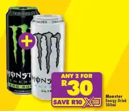 Shoprite Monster Energy Drink offer