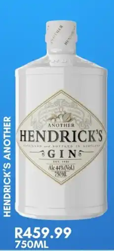 Prestons Hendrick's another gin offer