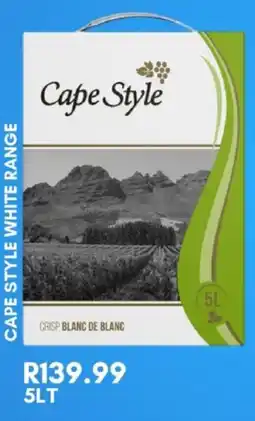Prestons Cape style white range offer