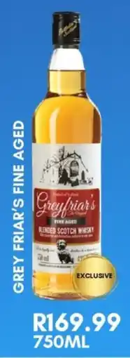 Prestons Grey friar's fine aged offer