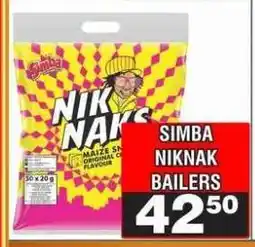 Advance Cash n Carry SIMBA NIKNAK BAILERS offer