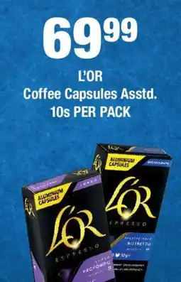 OK Foods L'OR Coffee Capsules offer