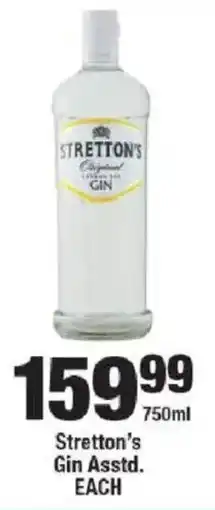 OK Liquor Stretton's Gin offer