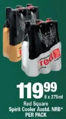 OK Liquor Red Square Spirit Cooler NRB offer