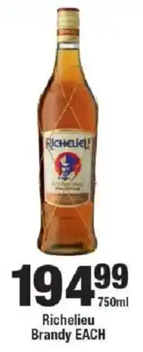 OK Liquor Richelieu Brandy offer