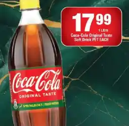 OK Liquor Coca-Cola Original Taste Soft Drink offer