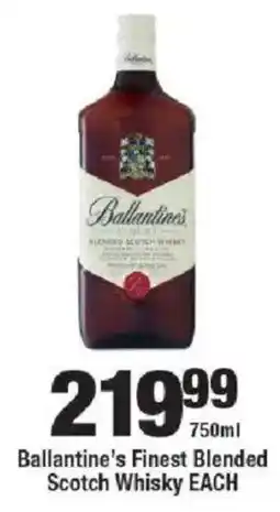 OK Liquor Ballantine's Finest Blended Scotch Whisky offer