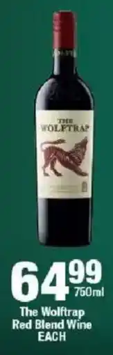 OK Liquor The Wolftrap Red Blend Wine offer