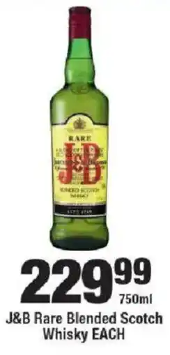 OK Liquor J&B Rare Blended Scotch Whisky offer