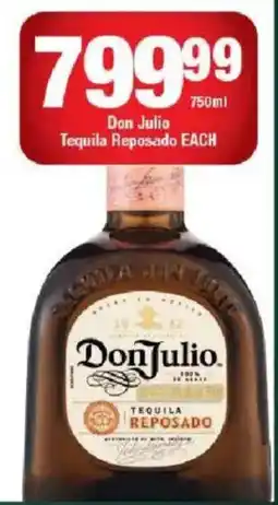 OK Liquor Don Julio Tequila Reposado offer