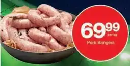 Checkers Hyper Pork Bangers offer