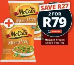 Checkers Hyper McCain Frozen Mixed Veg offer