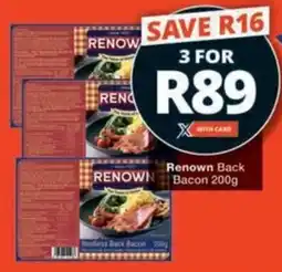Checkers Hyper Renown Back Bacon offer