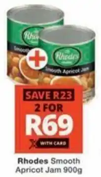 Checkers Hyper Rhodes Smooth Apricot Jam offer