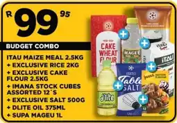 Goal Supermarket Budget Combo offer