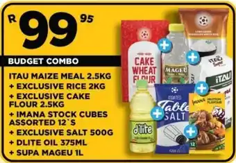 Goal Supermarket Budget Combo offer